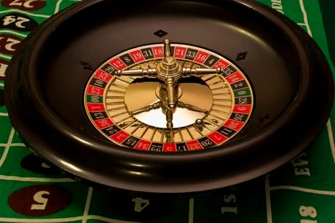 Roulette wheel 库存照片