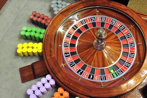 Roulette wheel Stock Photos