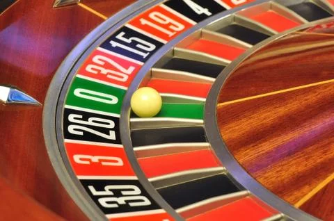 Roulette wheel Stock Photos