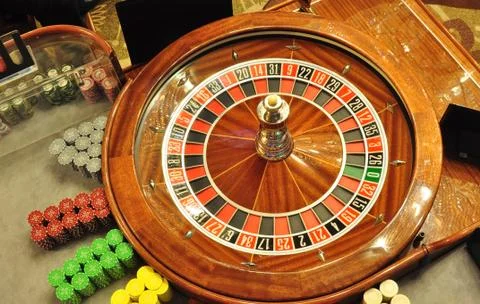Roulette wheel Stock Photos