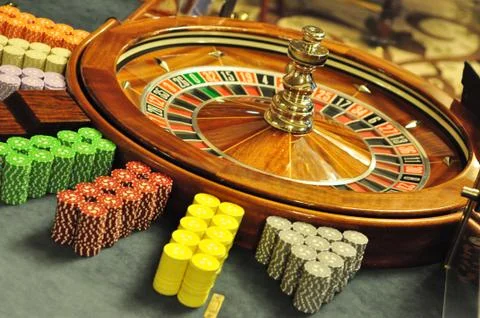 Roulette wheel Stock Photos