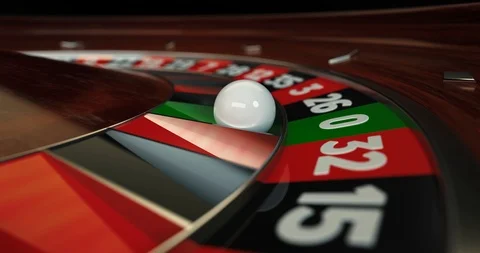 Roulette Wheel Rotation Closeup Stock Footage 92429270