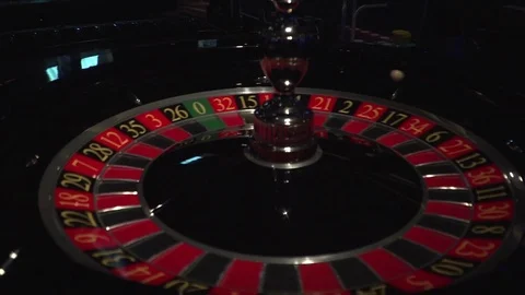 Roulette wheel slow motion Stock Footage 84793609