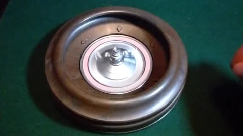Roulette Wheel Spinning 動画素材 24105406