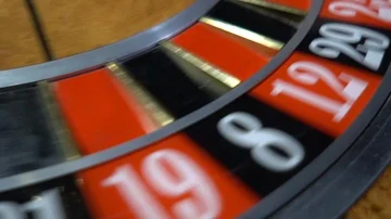 Roulette Wheel Spinning  Stock Footage 86128225