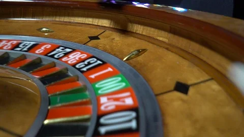 Roulette Wheel, Spinning Stock Footage 86129675