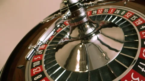 Roulette wheel spinning Stock Footage 220013567