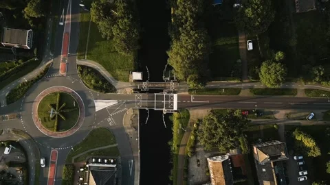 Round about road traffic Stock-Footage 273698132