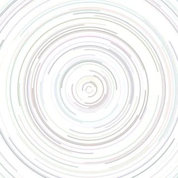 Round abstract background - vector illustration from curved lines Illustrazione stock