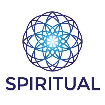 Round abstract design Islamic logo Stock Illustration