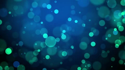 Round ambient circles background blue loop Stock Footage 202021668