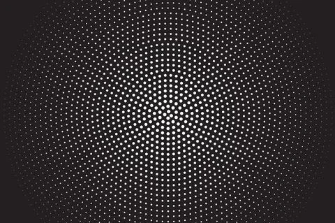 Round and circle background with dot spot pattern. vector Stock Illustration