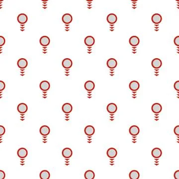 Round arrow pattern seamless Stock Illustration