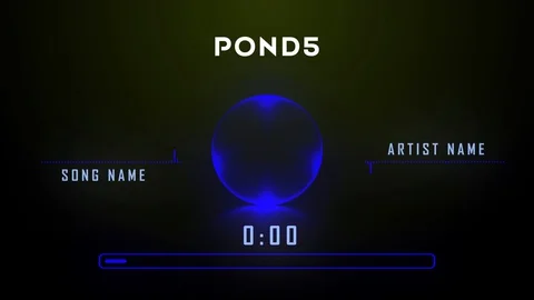 Round Audio Spectrum Stock After Effects