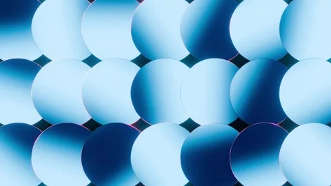 Round background blue gradient circles animation VJ loop0001-0300 Stock Footage 338299489
