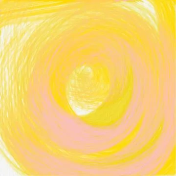 Round background. Drawn rings abstract watercolor background. Color summer sp イラスト素材