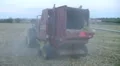 Round Baler at Dusk HD Footage