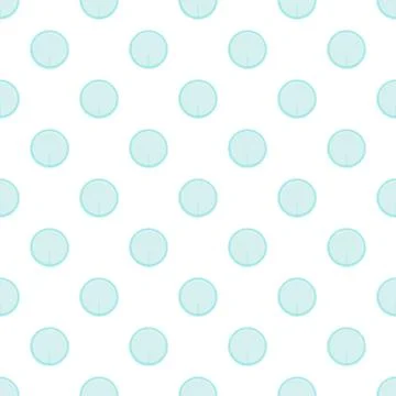 Round blue pills creating seamless medicine pattern background Stock Illustration