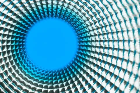 Round blue point background Stock Photos