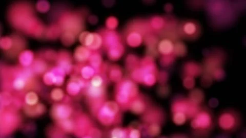 Round bokeh abstract blurred background Stock Illustration