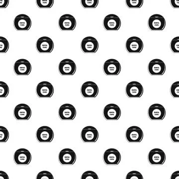 Round box floss pattern seamless vector Stock Illustration