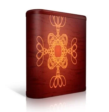 Round box Stock Illustration