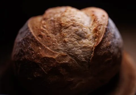 Round bread closeup Photos