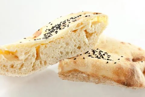 Round bread Stock Photos