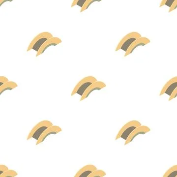 Round bridge pattern seamless vector イラスト素材