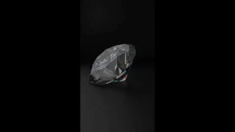 Round brilliant shape diamond Vidéo 279987942