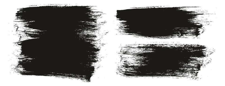 Round Brush Regular Long Background Mix Artist Brush High Detail Abstract Vector 스톡 일러스트