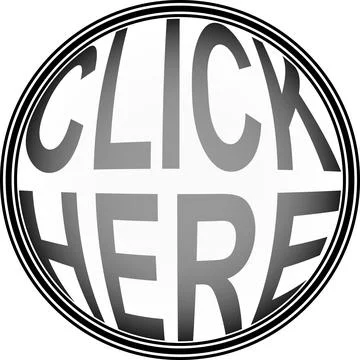 Round button click here Stock Illustration