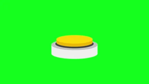 Round Button Press Animation Green Screen Icon 4K Stock Footage 334785859
