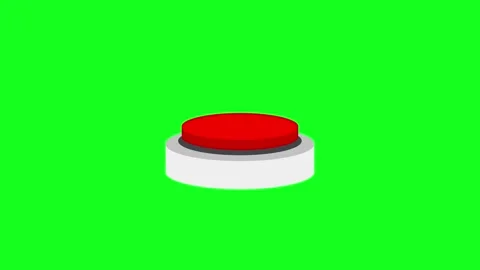 Round Button Press Animation Green Screen Icon 4K Stock Footage 334785862