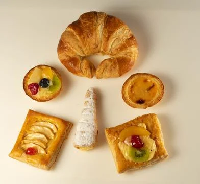 Round cakes Stock Photos