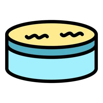 Round candle icon vector flat 스톡 일러스트