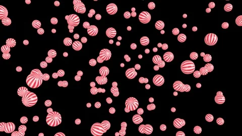 Round Candy 3D Stock Footage 324894854