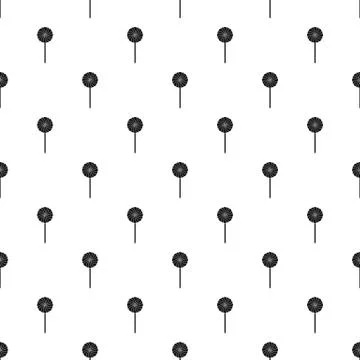 Round candy pattern Stock Illustration
