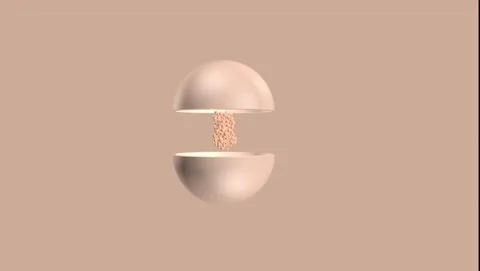 The round capsule Stock Footage 197304151