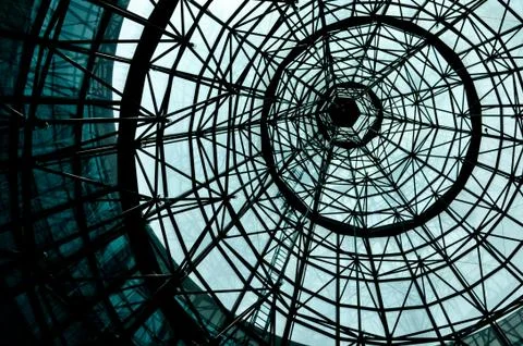 Round Ceiling 스톡 사진