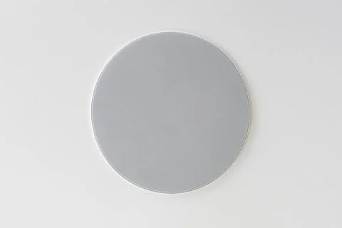 Round ceiling speaker apartment interior Fotos Stock