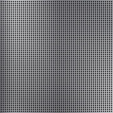 Round cell metal background. Stock Illustration