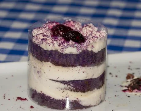 Round Cherry Pie Stock Photos