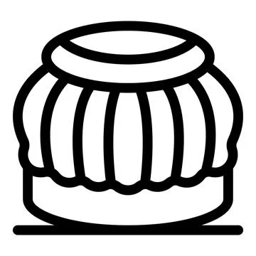 Round chocolate praline representing luxury and indulgence Stock-Illustration