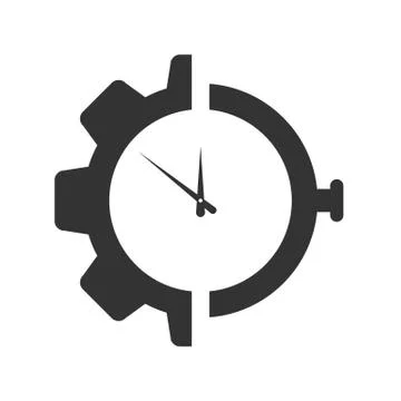 Round the clock customer support for the design and design of sites and appli Stock Illustration
