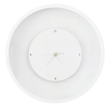 Round clock Foto stock