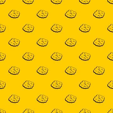 Round cloud pattern vector Stock Illustration