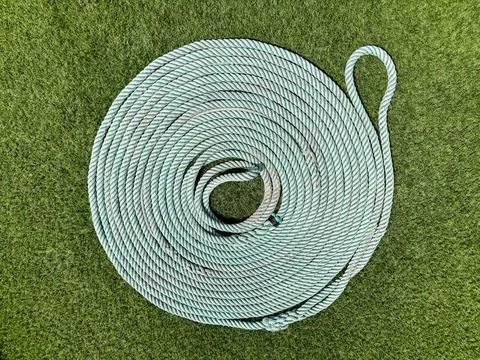 Round Coil Of Rope Stock Photos