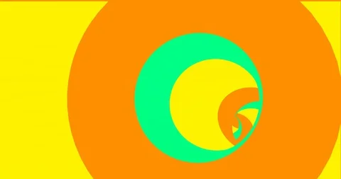 Round Color Tunnel Video stock 129878249