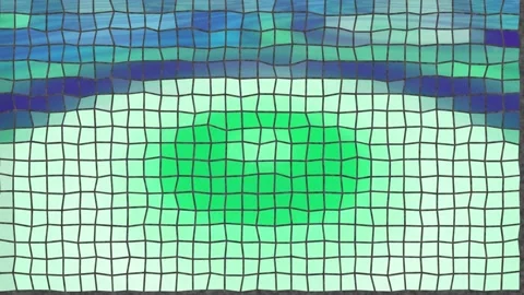 Round colored waves Stock Footage 139860624